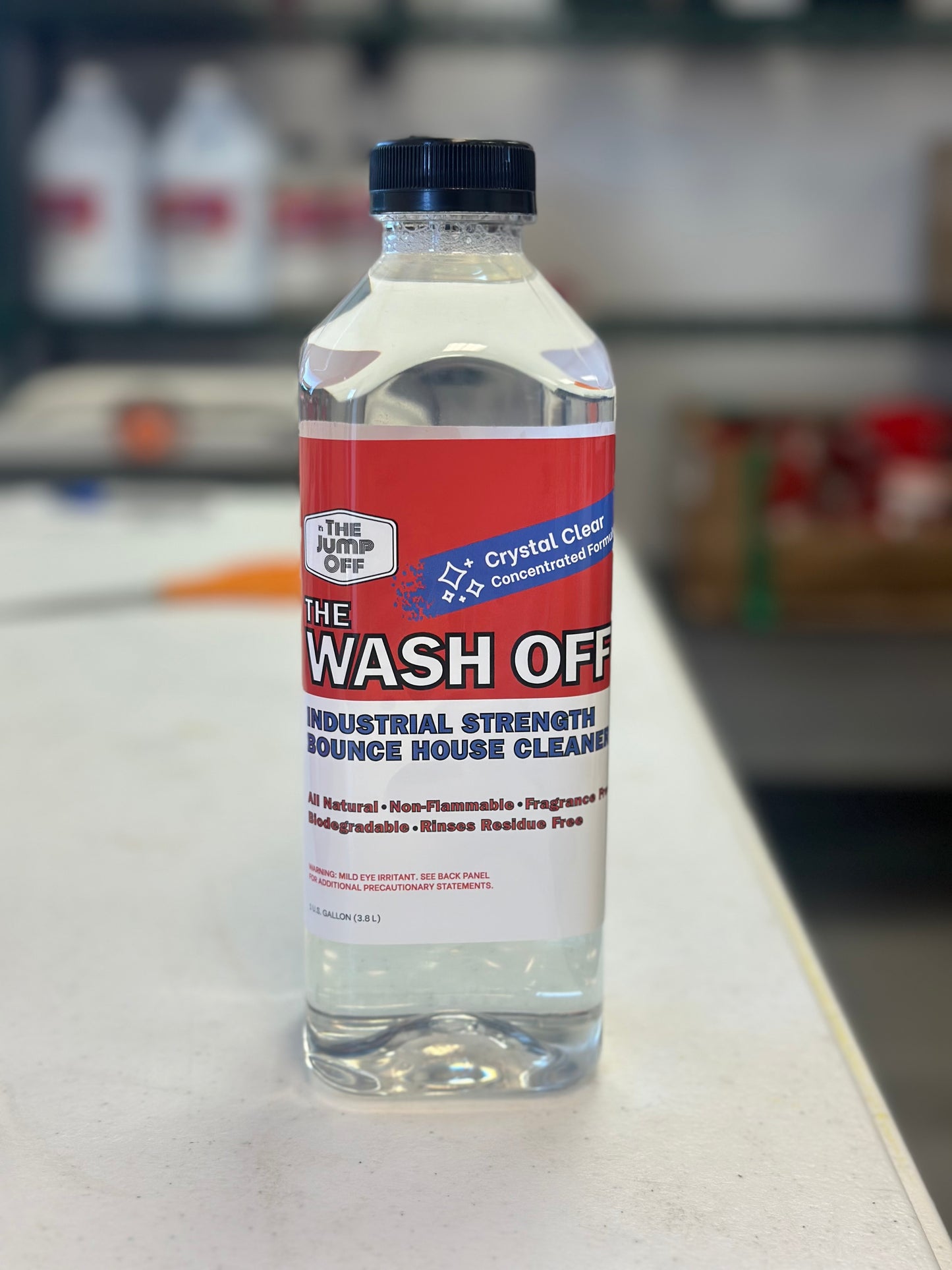 The Wash Off 32oz - Bounce House Cleaner All Natural