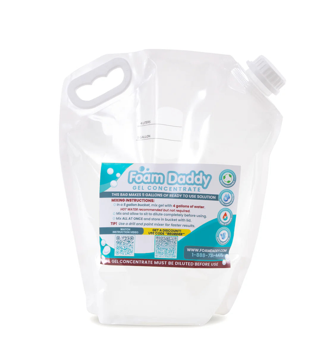 FoamDaddy Foam Gel