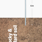 100 Tarp Stakes - Circle Tops