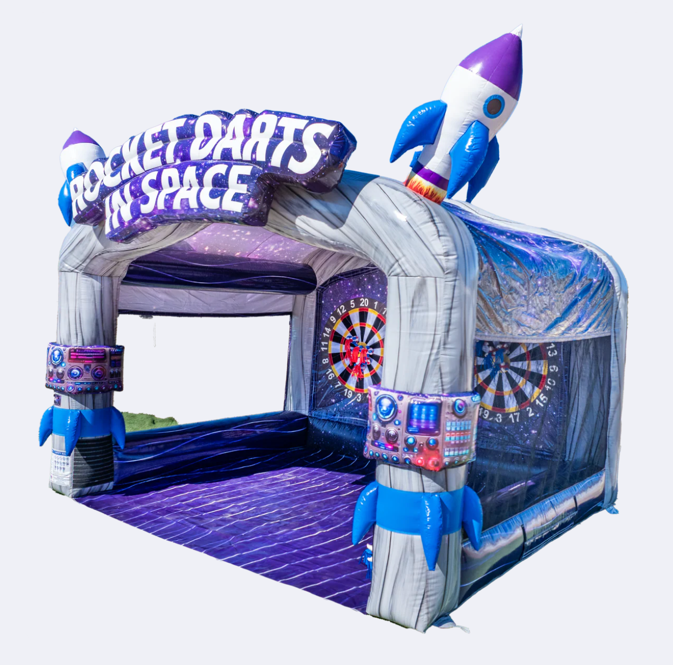 Rocket Darts in Space (Big & Bright)