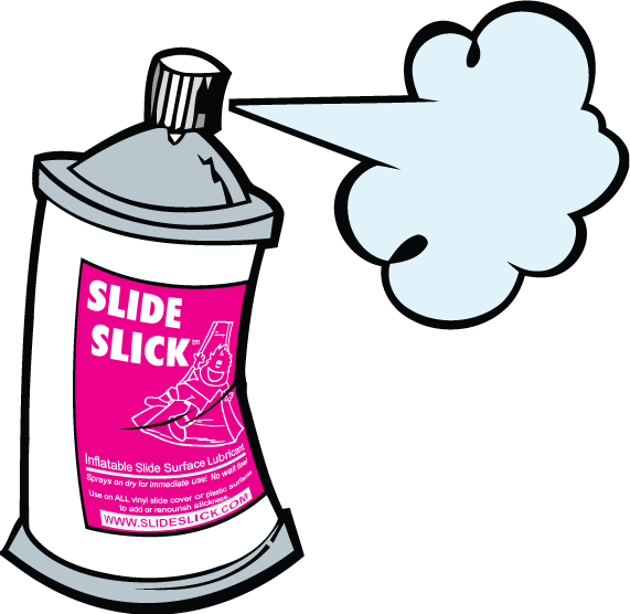 Slide Slick Inflatable Slide Surface Lubricant & Protectant - 12oz Can The Jump Off Store Slide Slick Inflatable Slide Surface Lubricant & Protectant - 12oz Can The Jump Off Store
