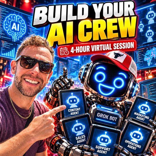 Build Your AI Crew - 4-hour virtual session replay